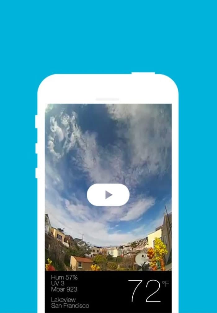 BloomSky weather station — branding and product