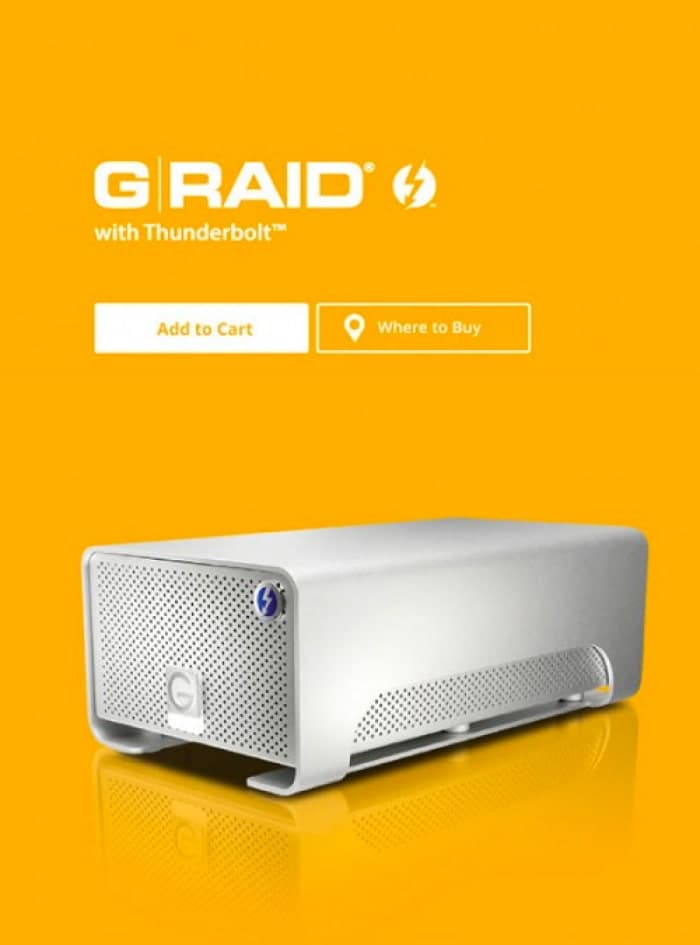 G-Technology — brand site, packaging, and information architecture