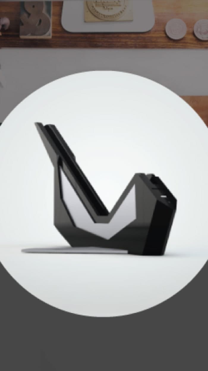 Sparrow Dock — origami-inspired MacBook workstation