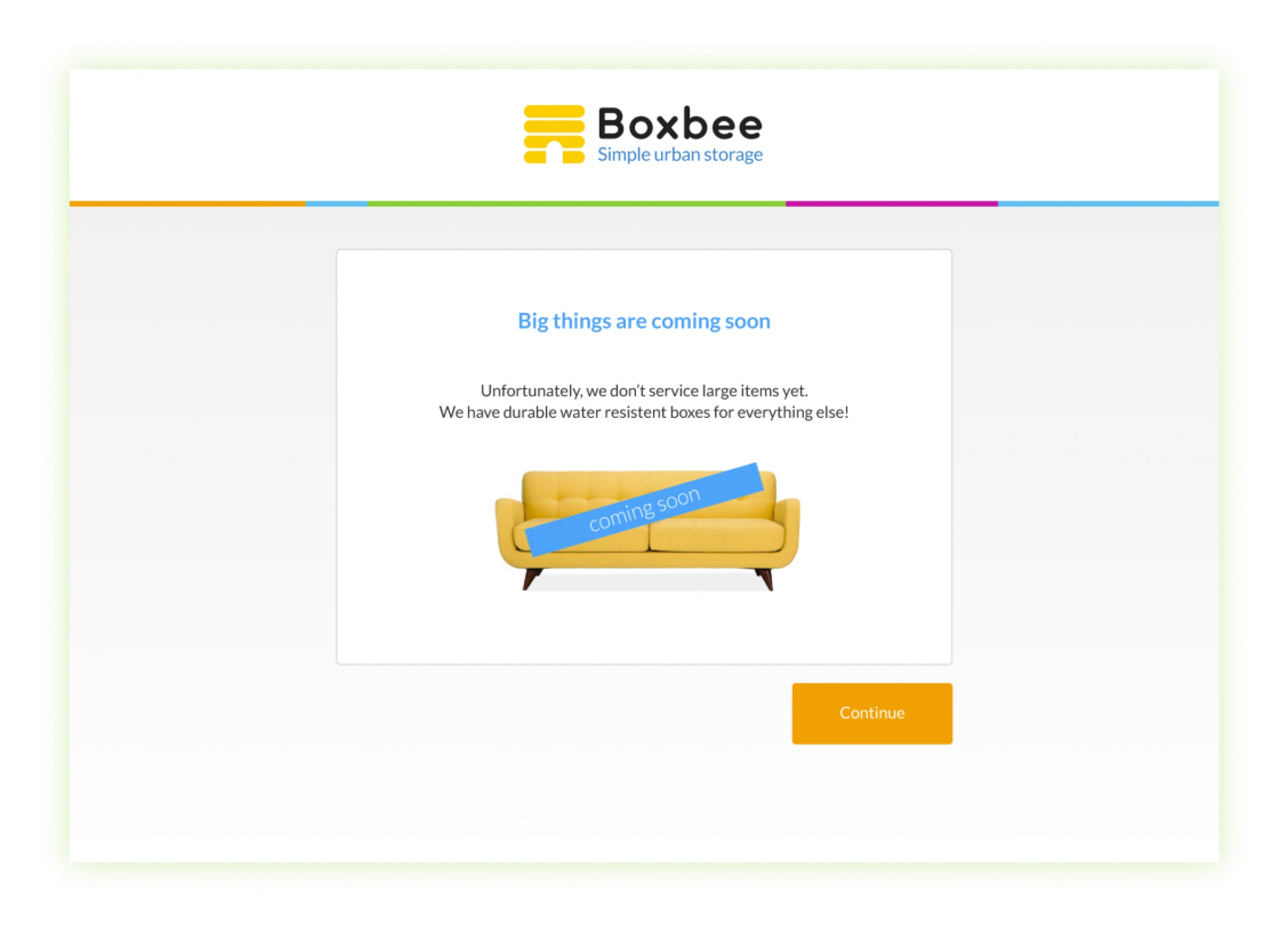Boxbee frame