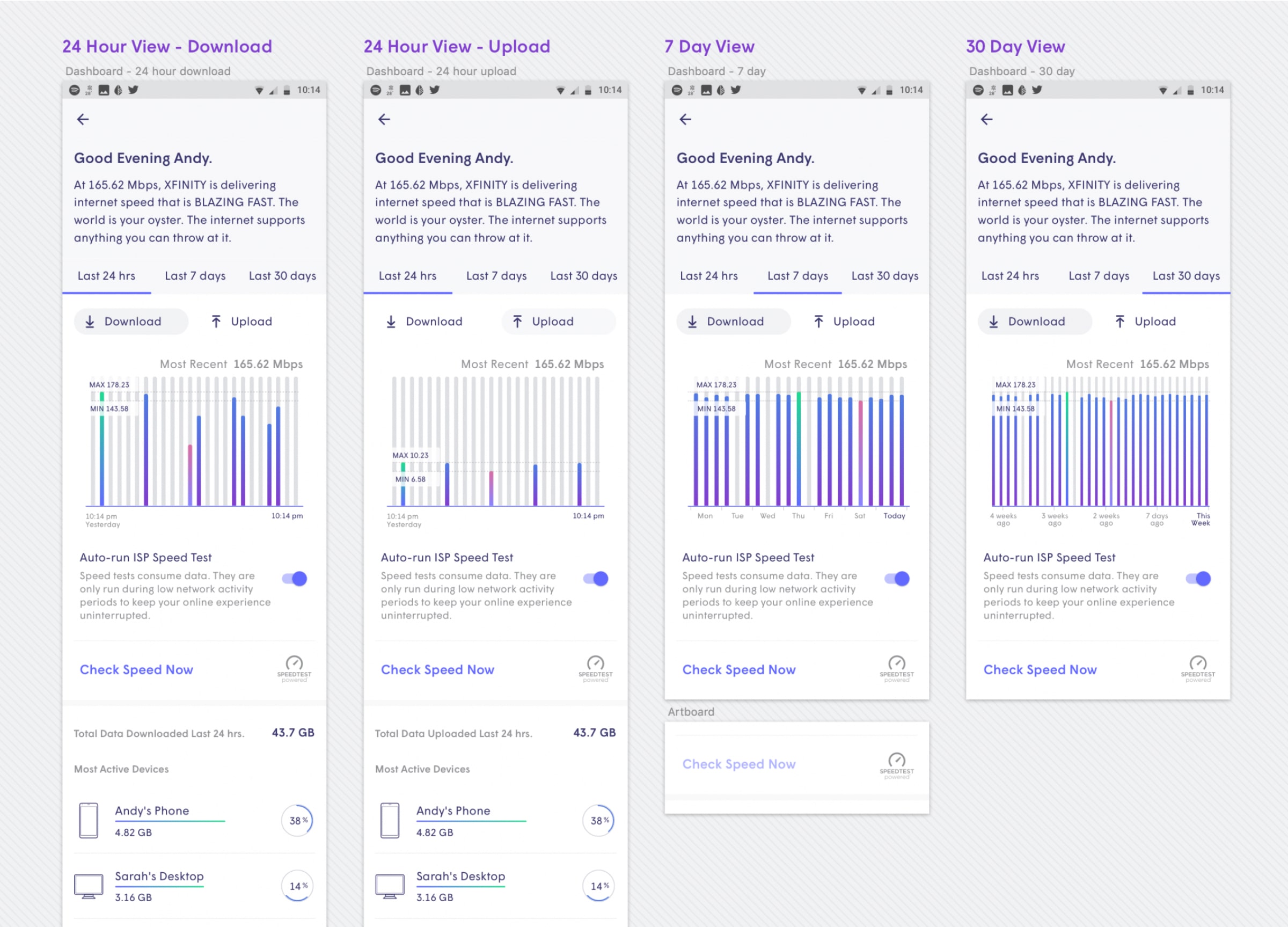 The Plume product suites — Head of Design frame