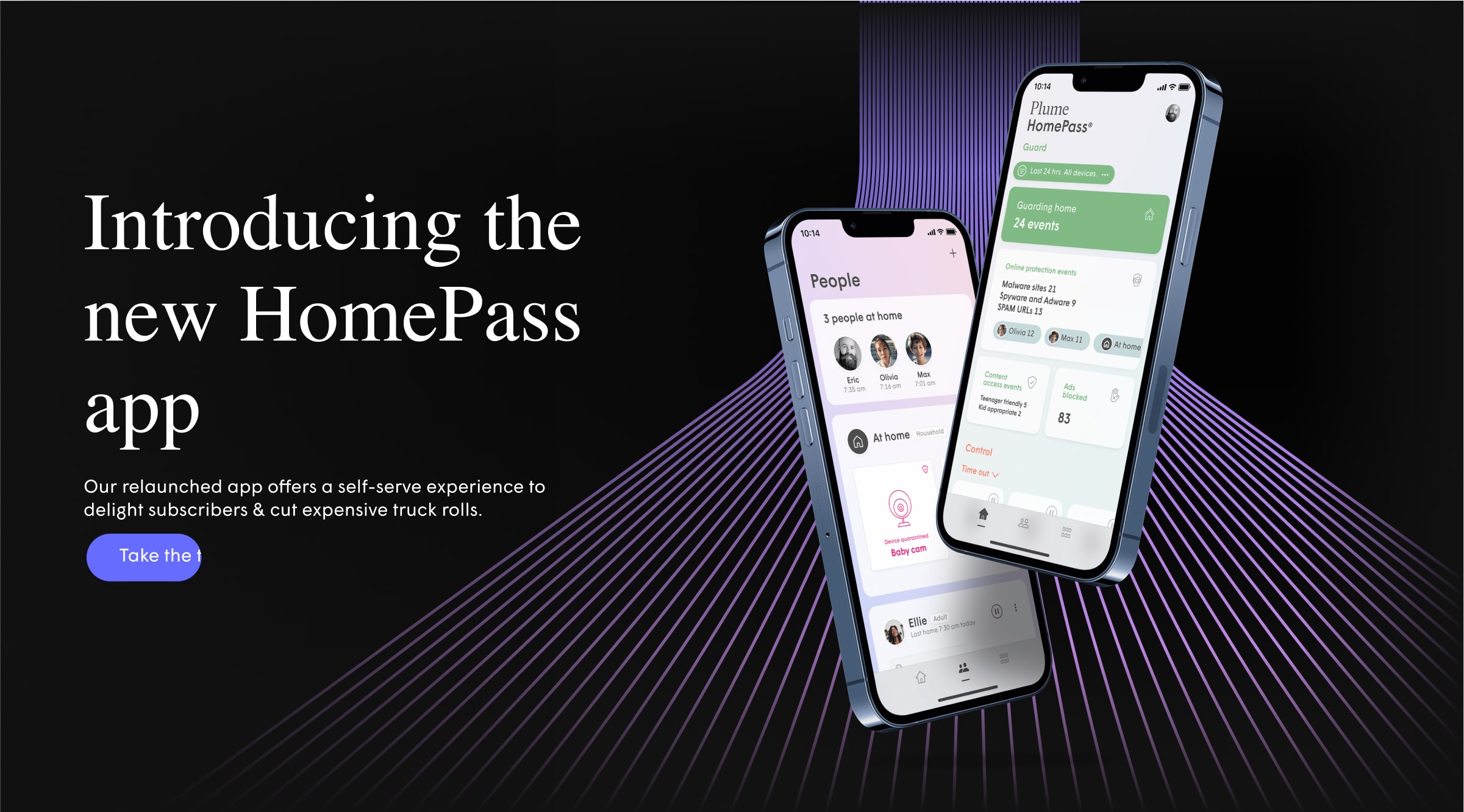 The Plume product suites — Head of Design frame