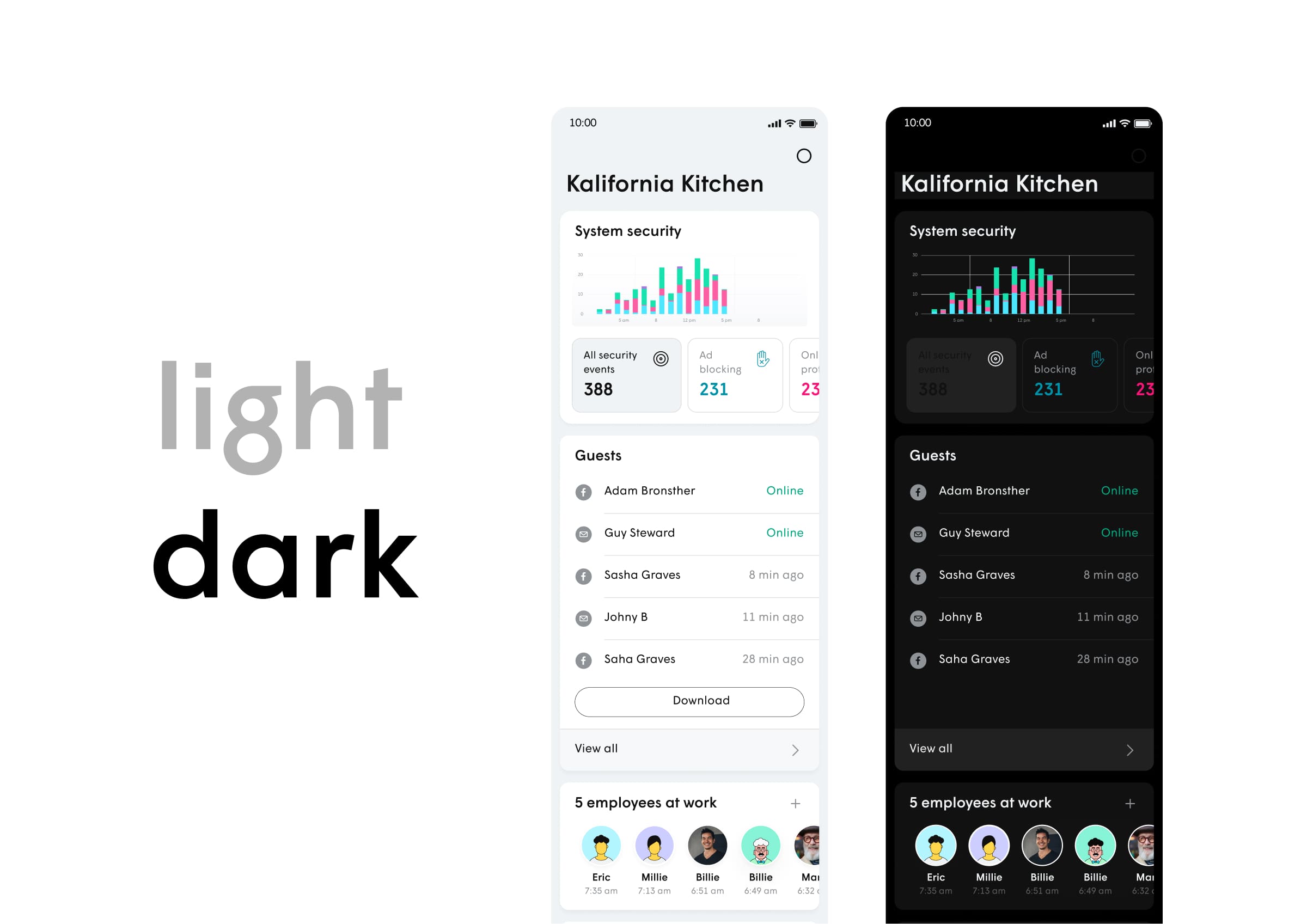 The Plume product suites — Head of Design frame
