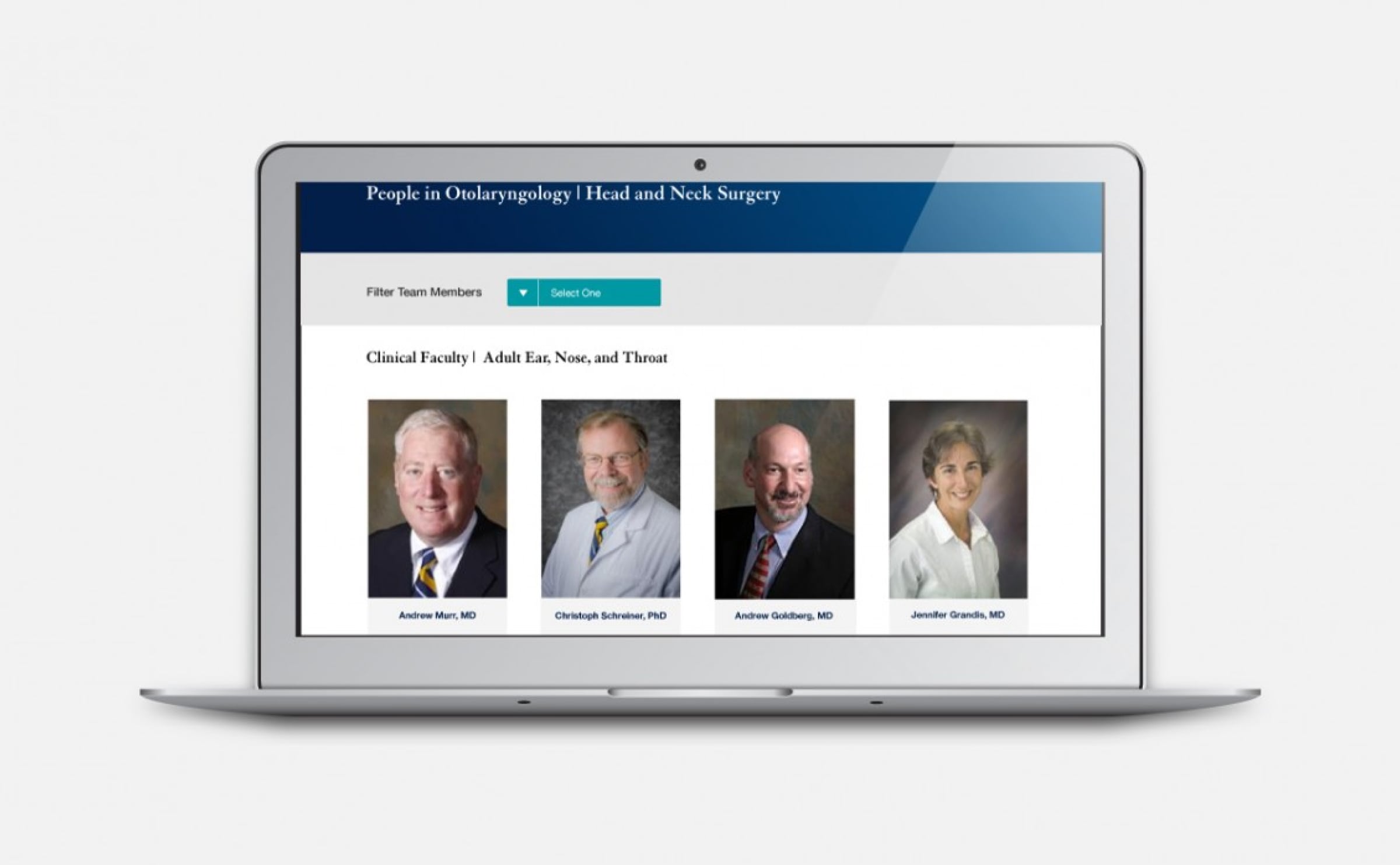 UCSF Head and Neck Surgery frame