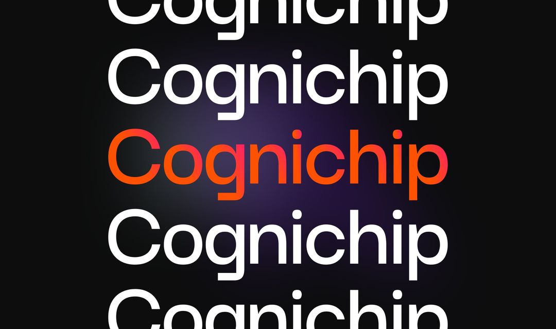 Cognichip brand and product frame 12